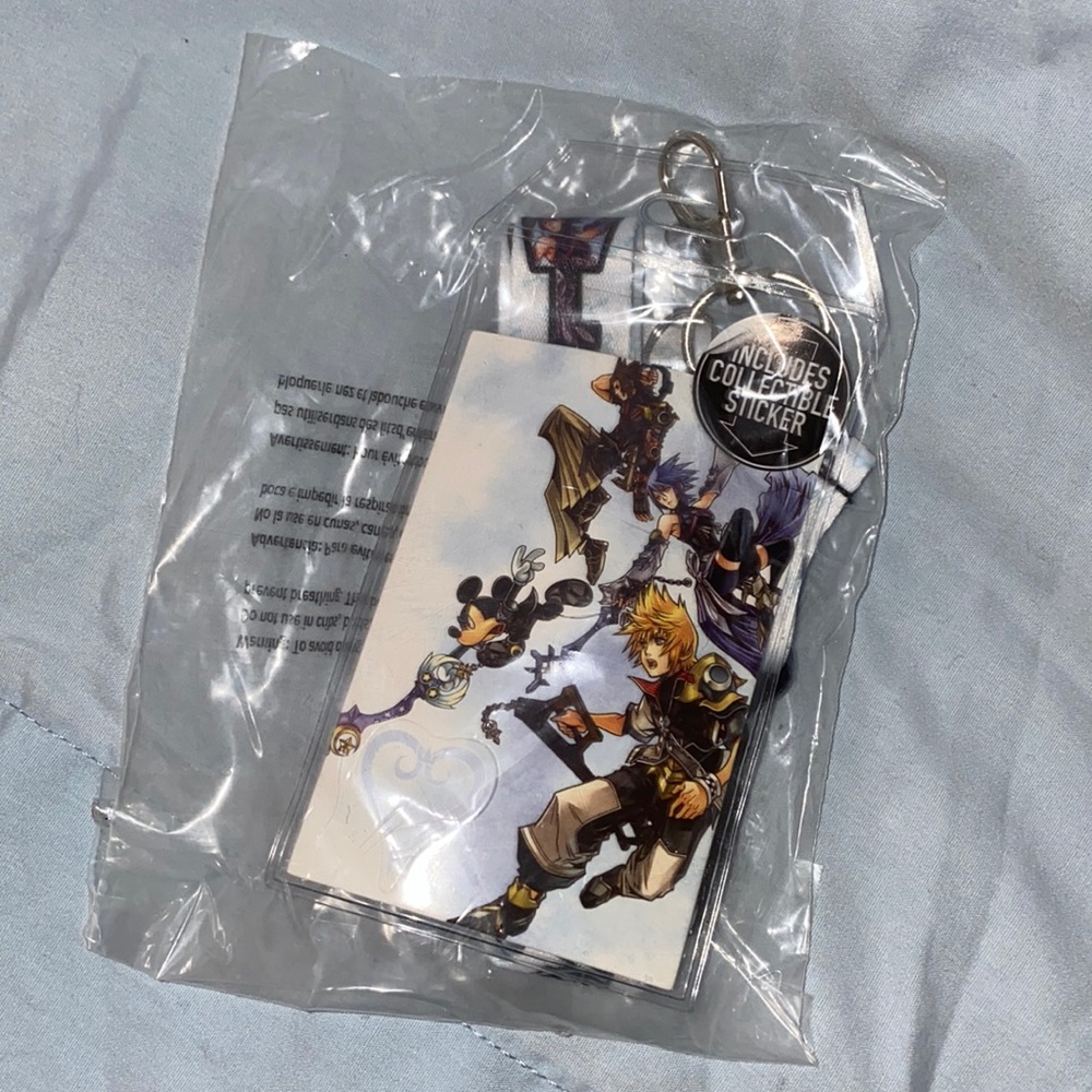 Kingdom heart lanyard